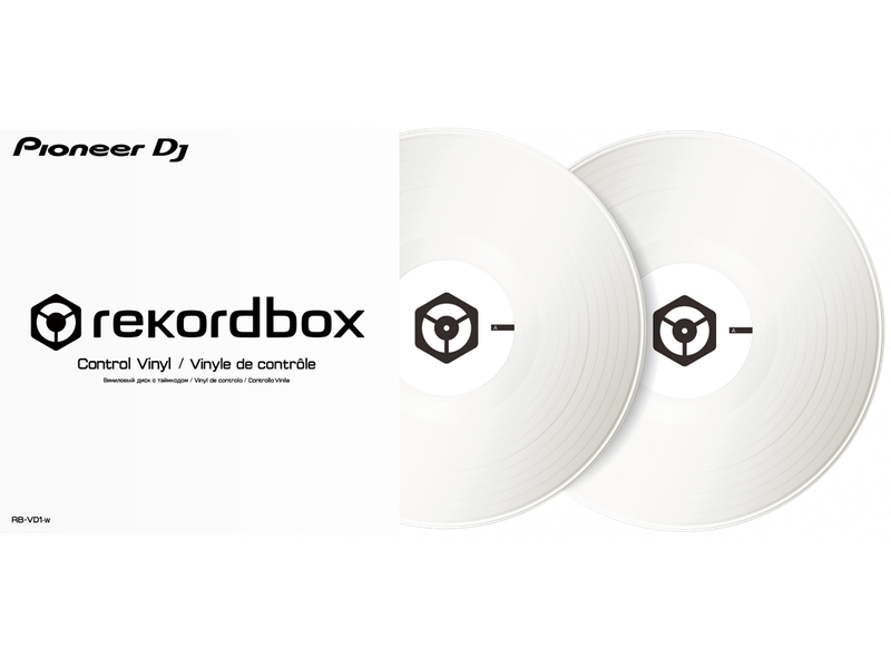 Pioneer DJ RB-VD1 2 Control Vinyl (White) - Pair