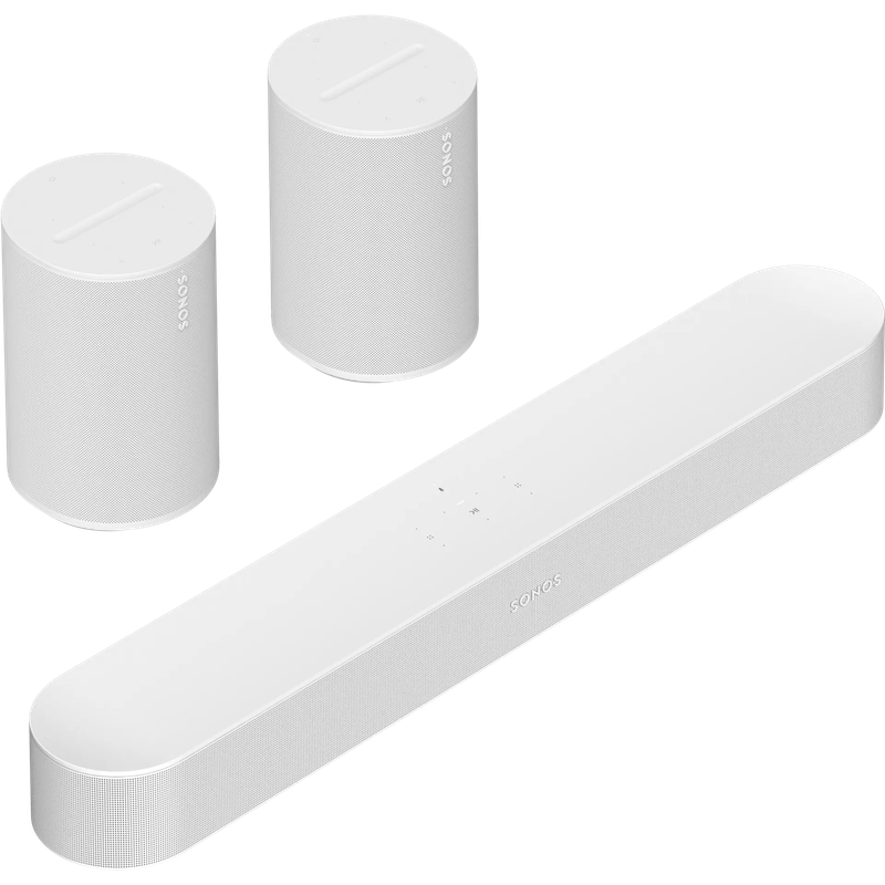 SONOS Era 100 Surround Set with SONOS Beam - White