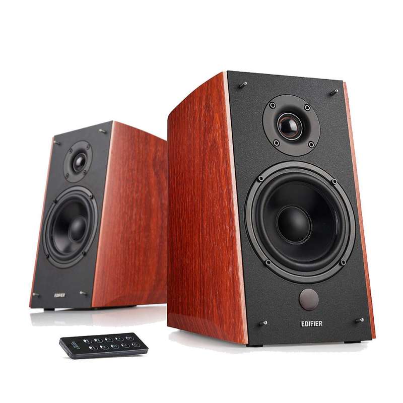 Edifier R2000DB Active Bookshelf / Multimedia Bluetooth Speaker - Brown
