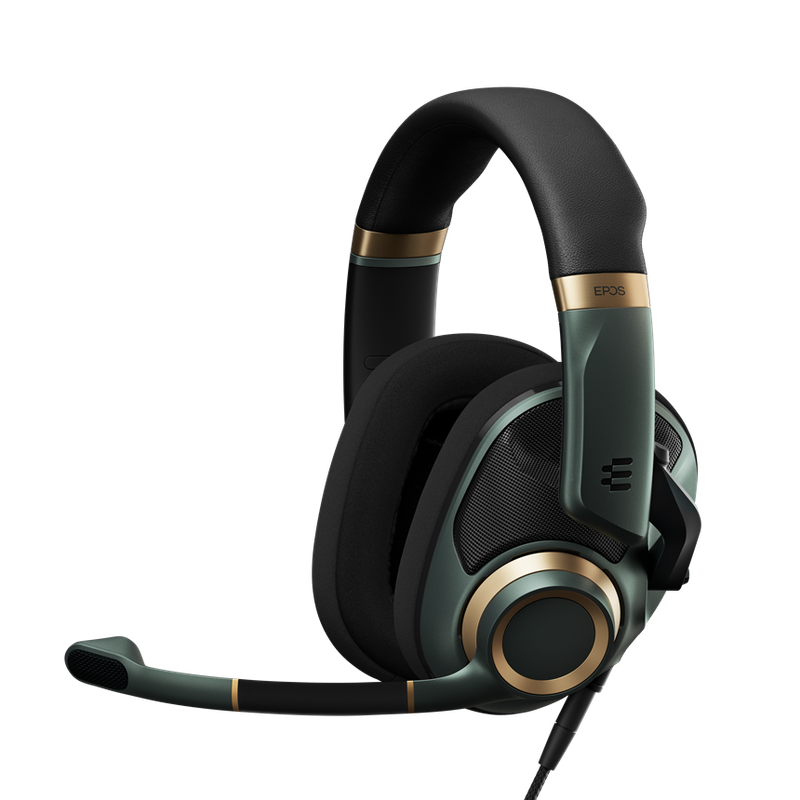 EPOS H6PRO Open Acoustic Gaming Headset - Racing Green