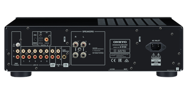 ONKYO A-9130 Integrated Stereo Amplifier - Black