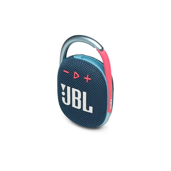 JBL Clip 4 Portable Bluetooth Speaker - Blue & Pink