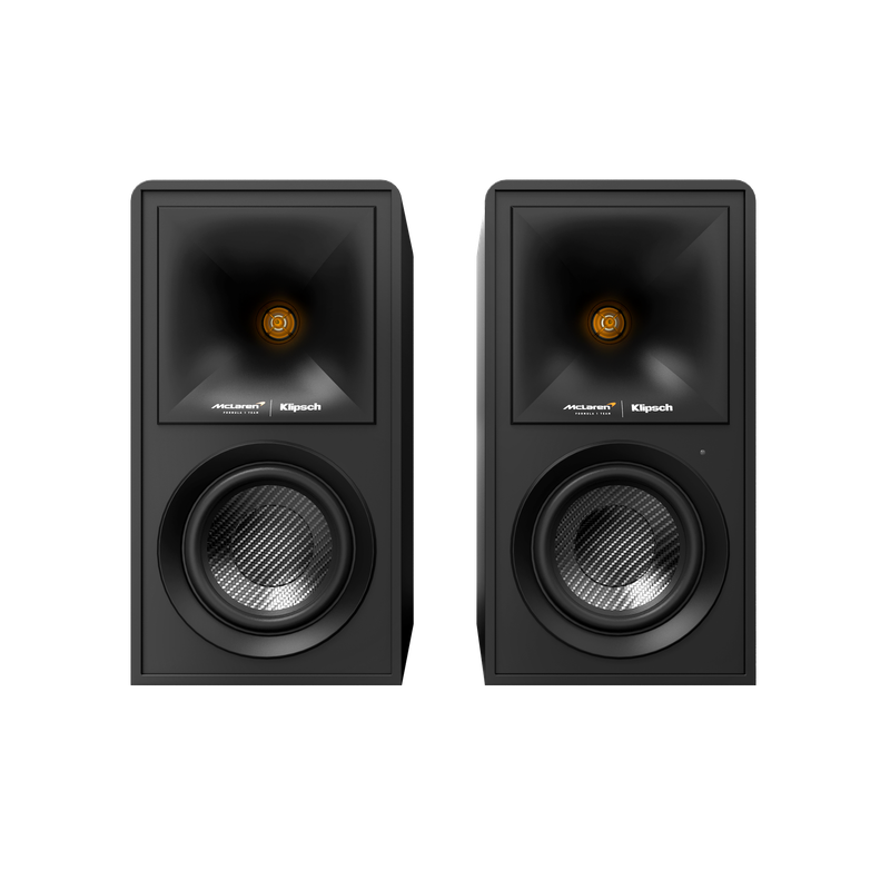 Klipsch The Fives McLaren Edition Stereo Powered Speakers - pair - Black