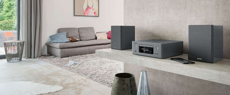 Denon CEOL N10 HI-FI NETWORK CD RECEIVER - White