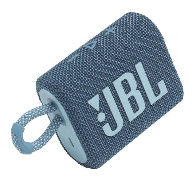 JBL Go 3 Portable Waterproof Bluetooth Speaker - Blue