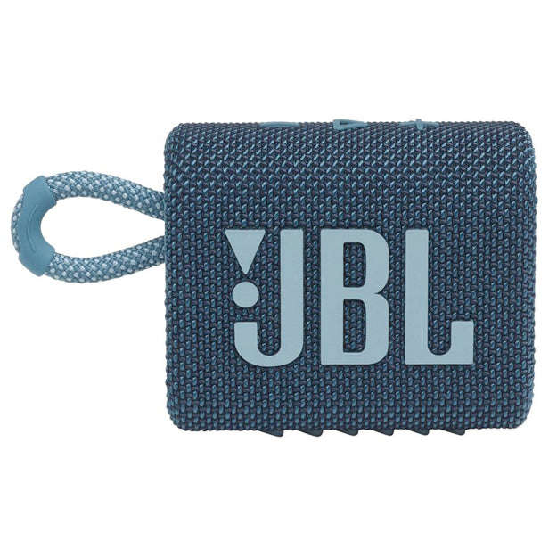 JBL Go 3 Portable Waterproof Bluetooth Speaker - Blue