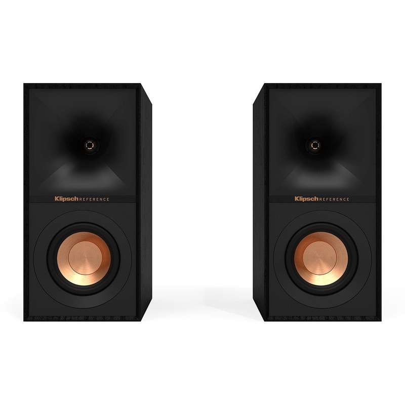 Klipsch R-40M Bookshelf Speakers - pair - Black