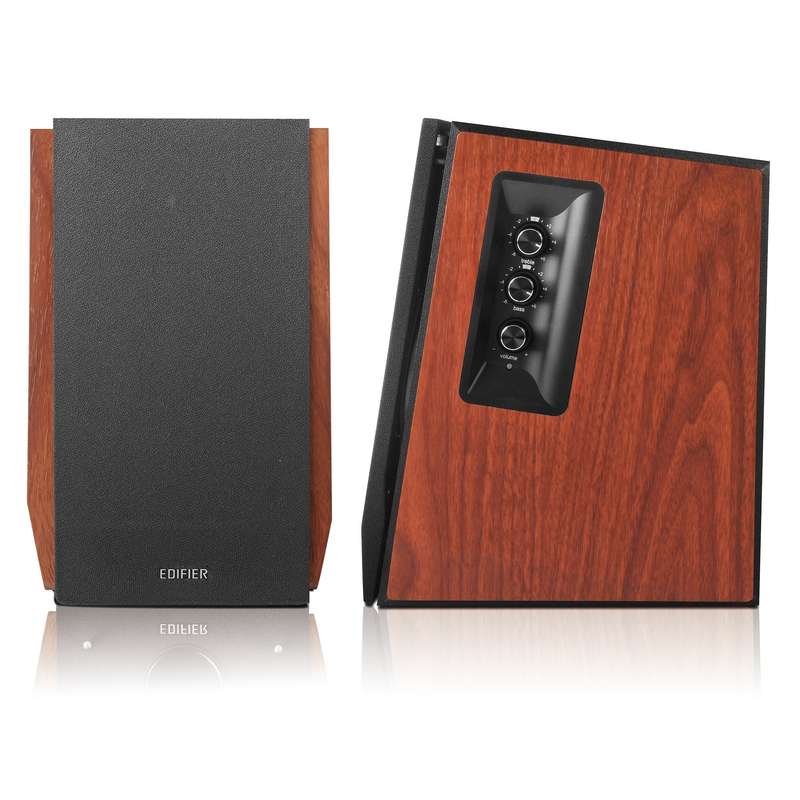 Edifier R1700BTs Active Bookshelf Speaker - Brown