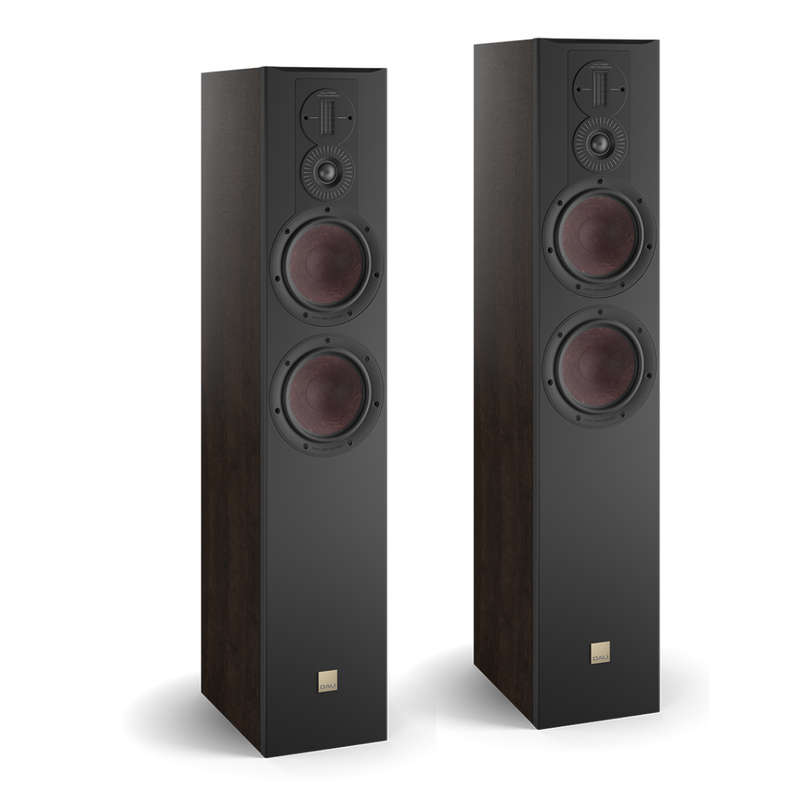 DALI OPTICON 6 MK2 Floorstanding Speakers - pair - Tobacco Oak