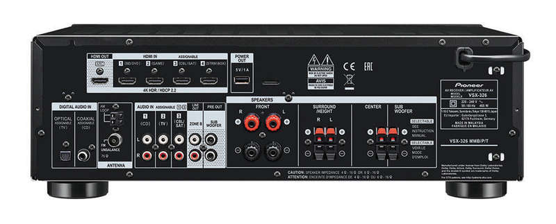 Pioneer HTP-076 5.1 Channel Home Cinema Package