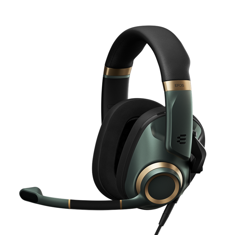EPOS H6PRO Closed Acoustic Gaming Headset - Racing Green