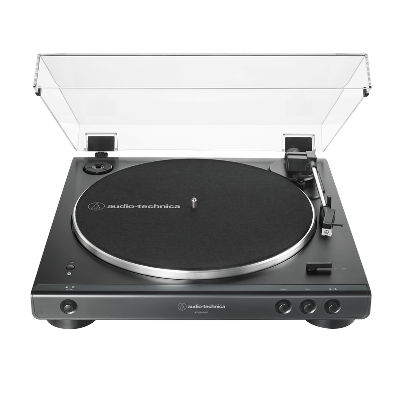 Audio-Technica AT-LP60XBT Fully Automatic Wireless Belt-Drive Turntable - Black