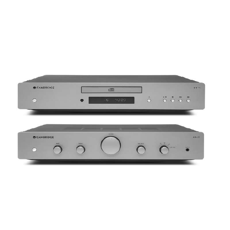Cambridge Audio AXA25 Integrated Amplifier with Cambridge Audio AXC25 CD Player