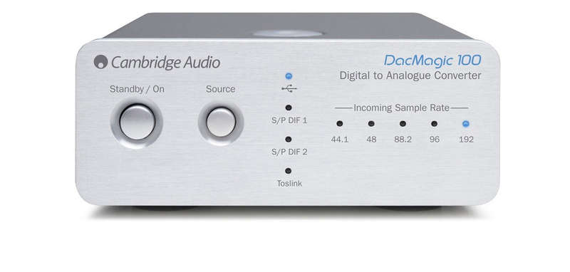 Cambridge Audio DacMagic 100 Digital to Analogue Converter - Silver