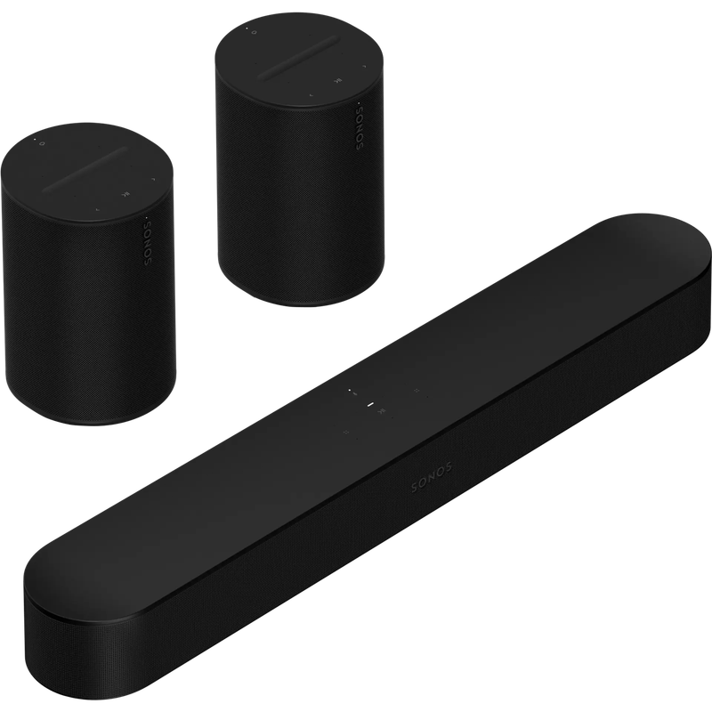 SONOS Era 100 Surround Set with SONOS Beam - Black
