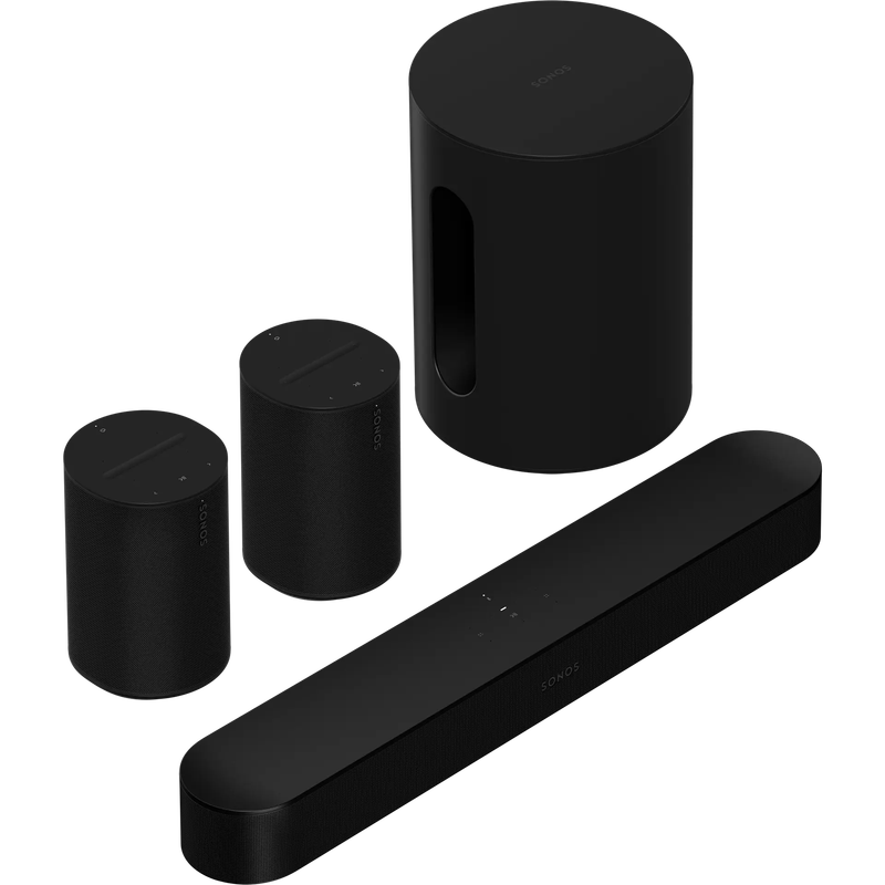 SONOS Era 100 Immersive Set with Beam - Black