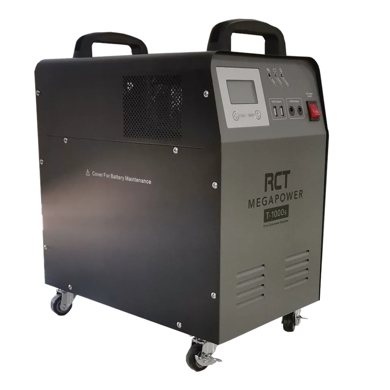 RCT MP-T1000S MEGAPOWER 1KVA/1000W INVERTER TROLLEY WITH 1 X 100AH BAT