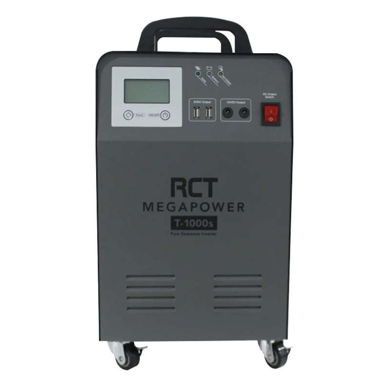 RCT MP-T1000S MEGAPOWER 1KVA/1000W INVERTER TROLLEY WITH 1 X 100AH BAT