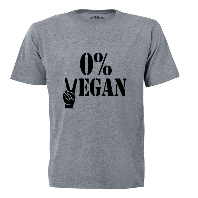 0% Vegan - Adults - T-Shirt