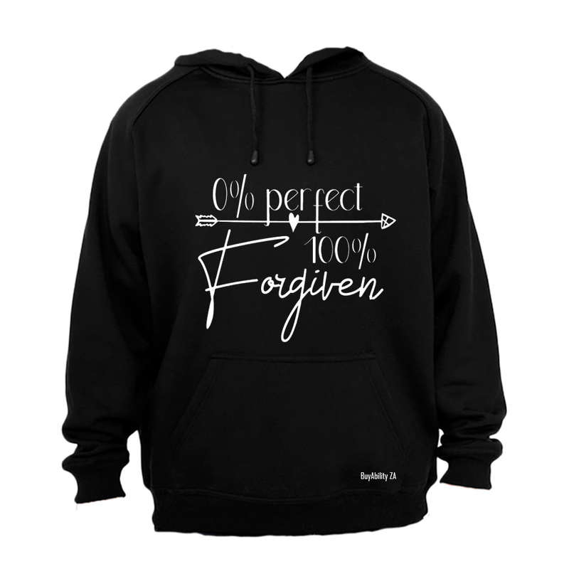 0% Perfect - 100% Forgiven - Hoodie