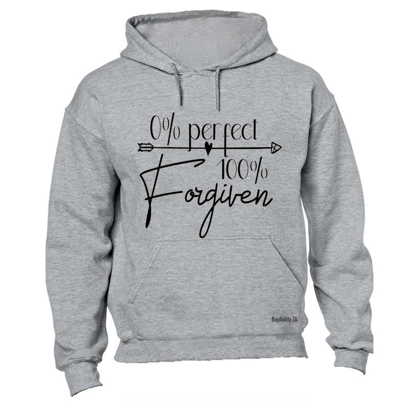 0% Perfect - 100% Forgiven - Hoodie