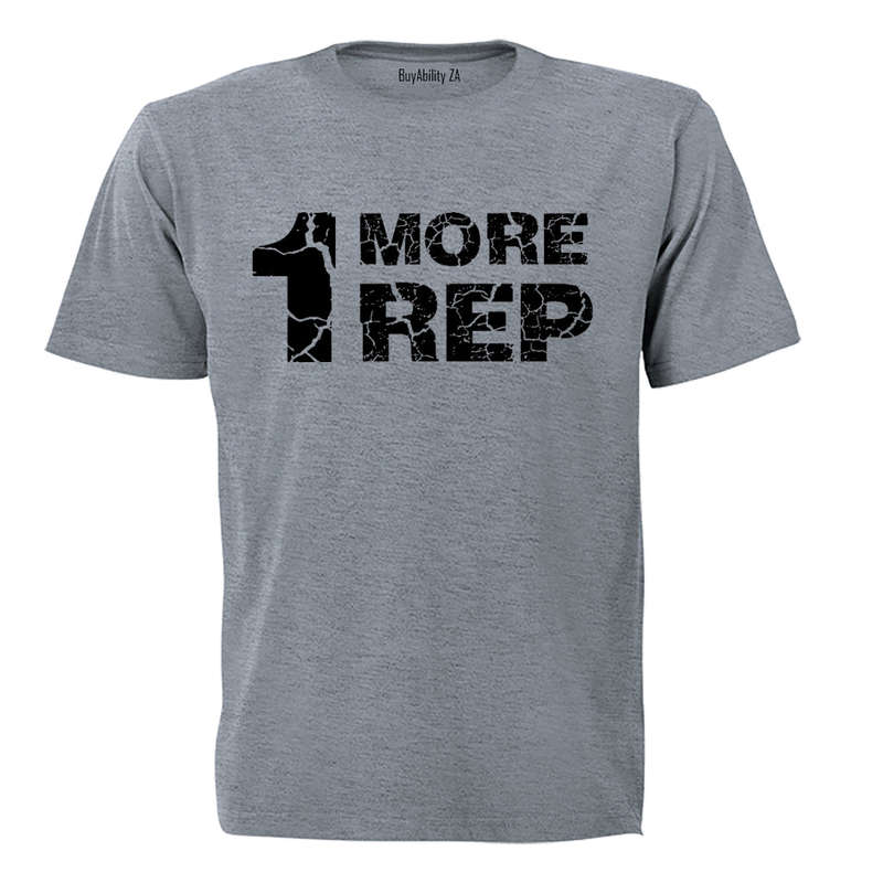 1 More Rep - Adults - T-Shirt