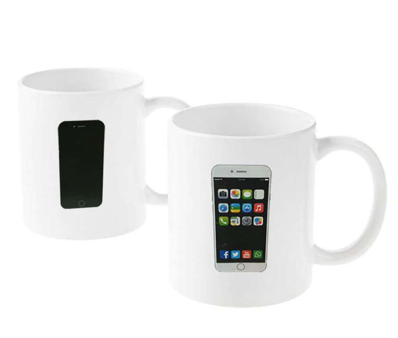 Smartphone Colour Changing Mug