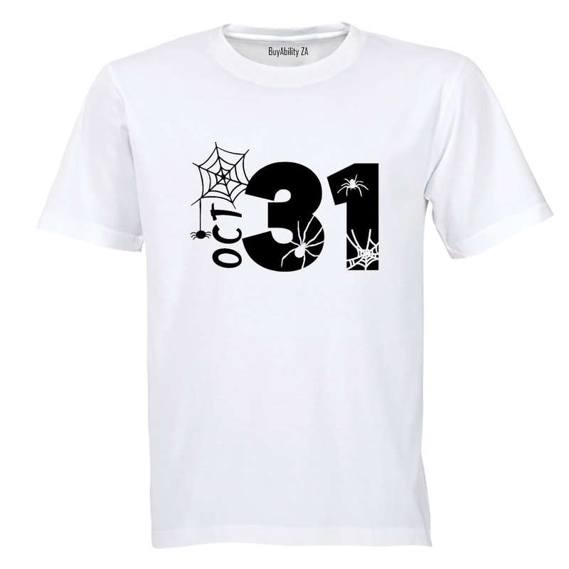 31 October - Halloween - Adults - T-Shirt
