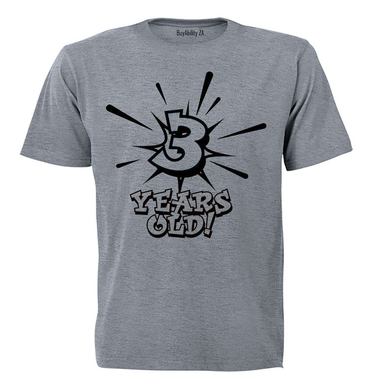 3 Years Old! - Kids T-Shirt