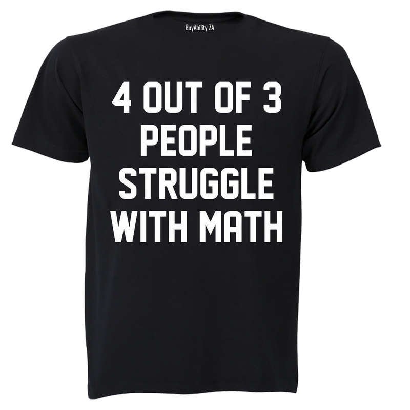 4 Out Of 3 People - Kids T-Shirt