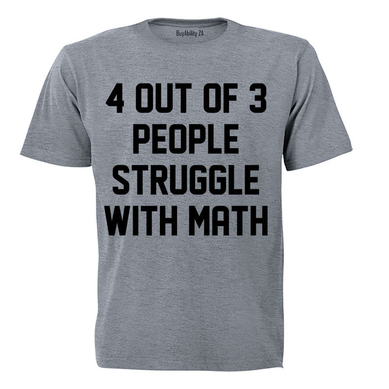 4 Out Of 3 People - Kids T-Shirt