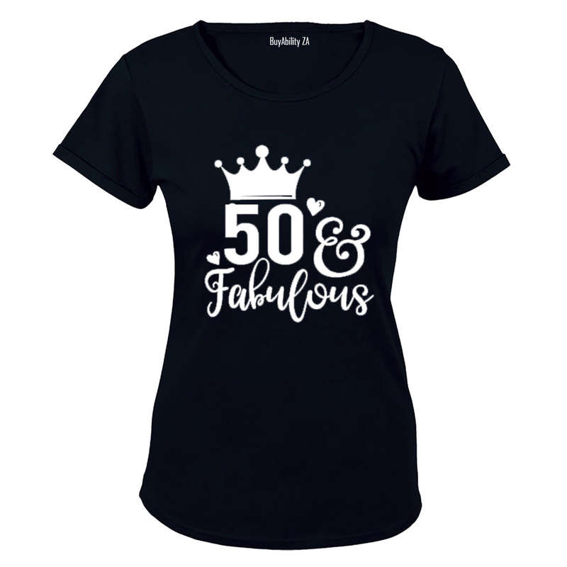 50 and Fabulous! - Ladies - T-Shirt