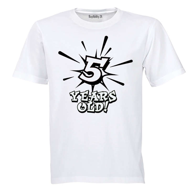 5 Years Old! - Kids T-Shirt