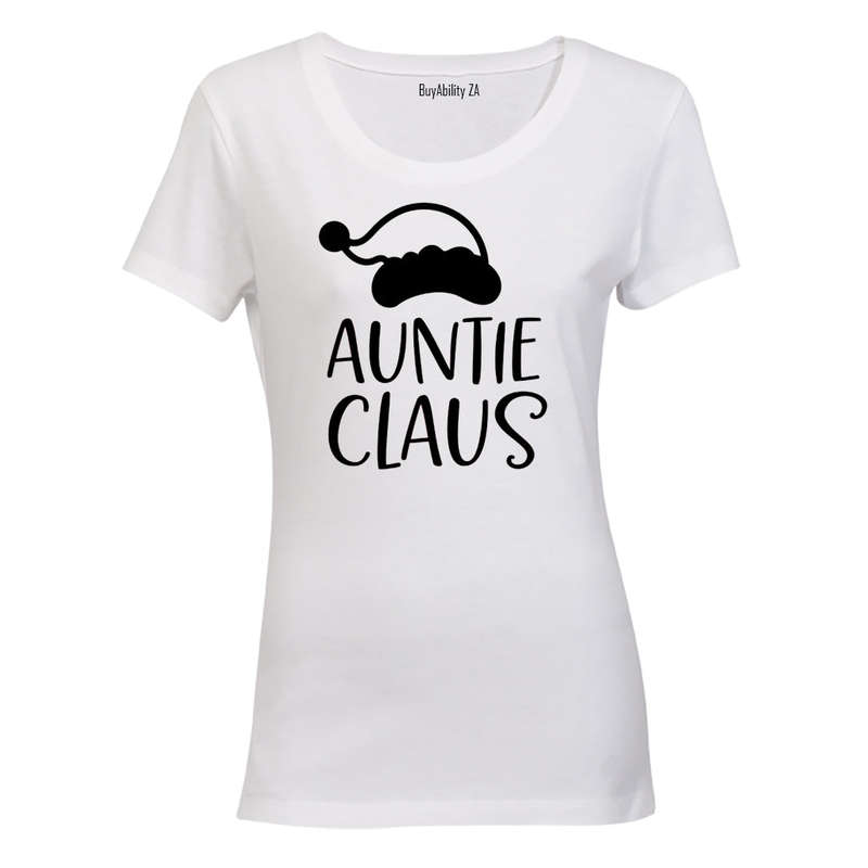 Auntie Claus - Christmas - Ladies - T-Shirt