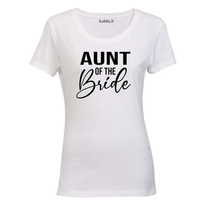Aunt of The Bride - Ladies - T-Shirt