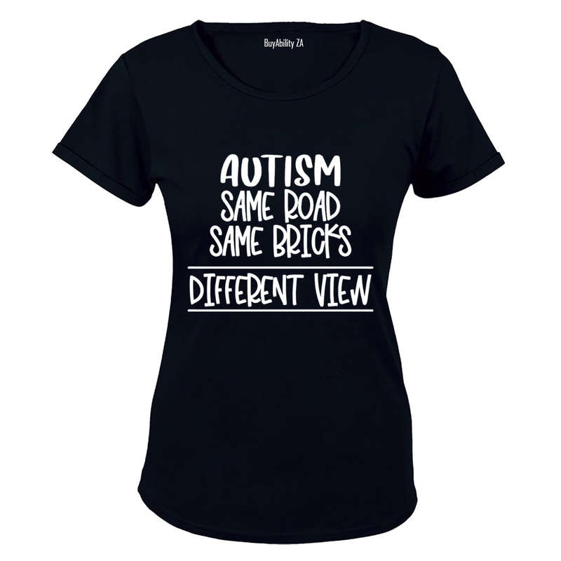 Autism - Different View - Ladies - T-Shirt