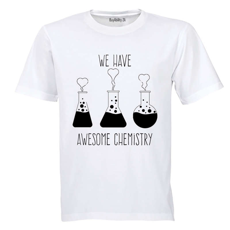Awesome Chemistry - Valentine - Adults - T-Shirt