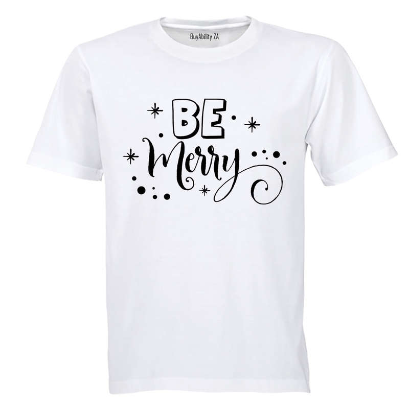 Be Merry - Christmas - Kids T-Shirt