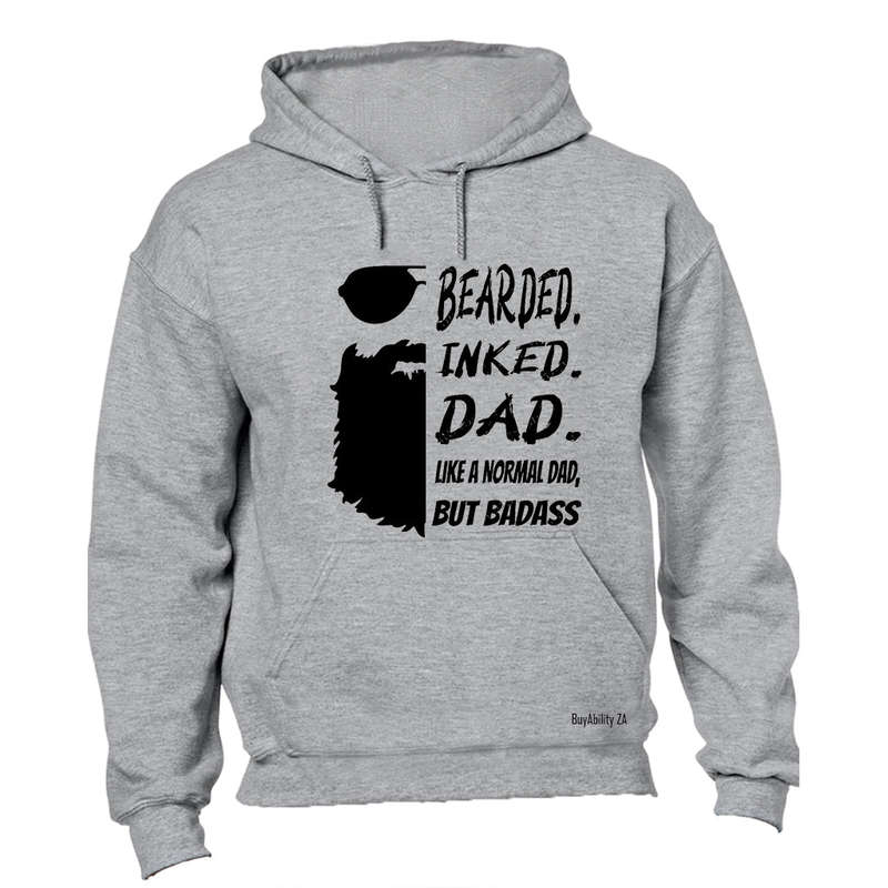Bearded. Inked. DAD - Hoodie