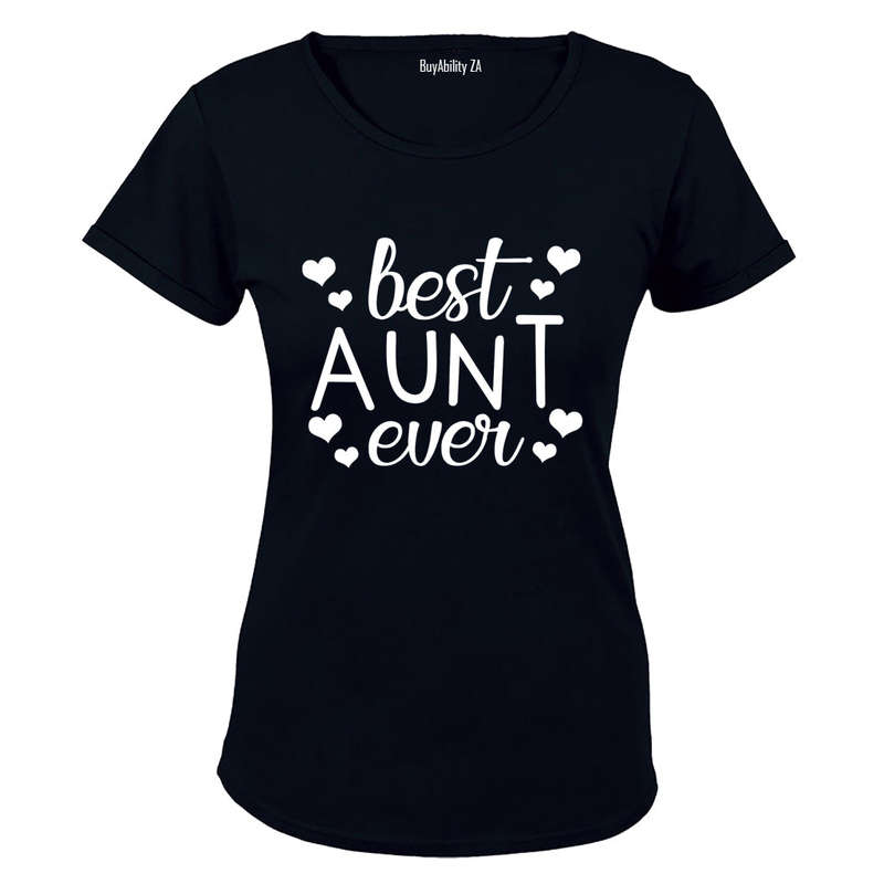 Best Aunt Ever - Hearts - Ladies - T-Shirt