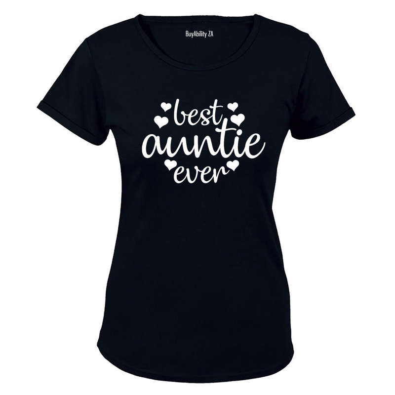 Best Auntie Ever - Hearts - Ladies - T-Shirt