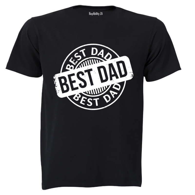 Best Dad - Circular - Adults - T-Shirt