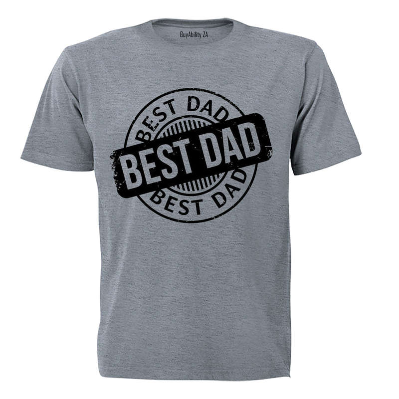 Best Dad - Circular - Adults - T-Shirt