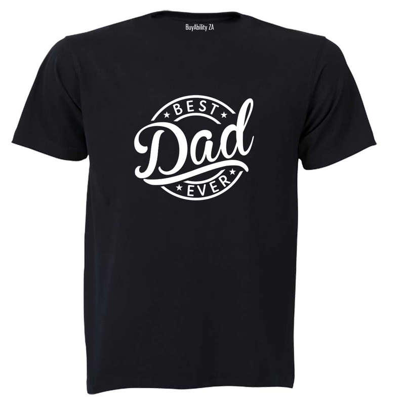 Best Dad Ever - Circular - Adults - T-Shirt