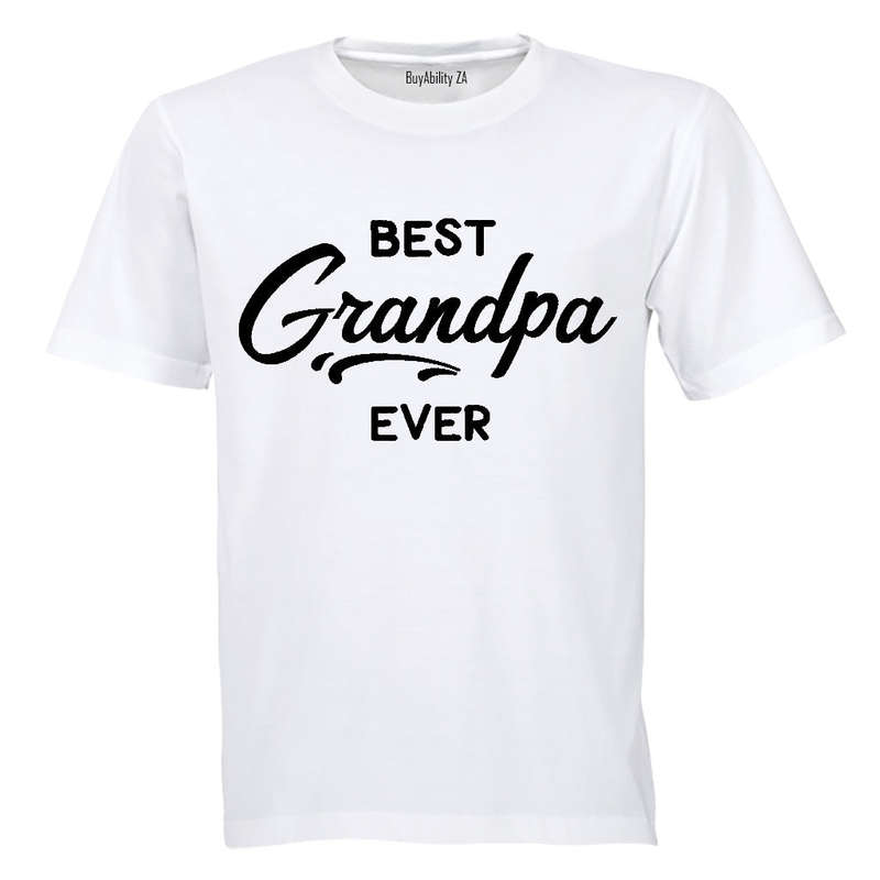 Best Grandpa Ever - Adults - T-Shirt