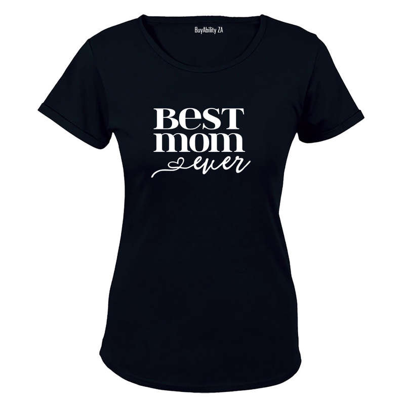 Best Mom Ever - Heart - Ladies - T-Shirt