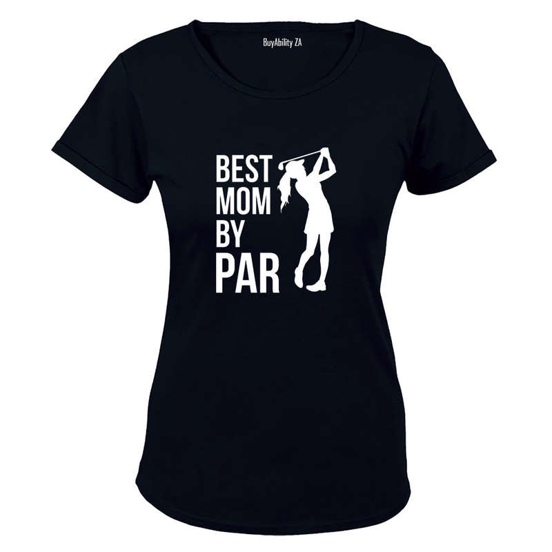 Best Mom By Par - Golfer - Ladies - T-Shirt