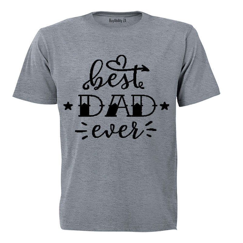 Best Dad Ever - Stars - Adults - T-Shirt