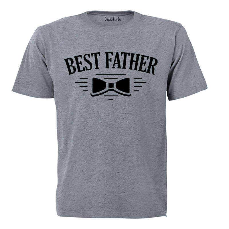 Best Father - Bow Tie - Adults - T-Shirt