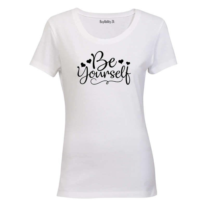 Be Yourself - Hearts - Ladies - T-Shirt